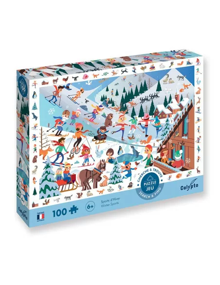 Sentosphere Puzzle - Zimní sporty