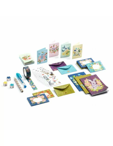 Djeco Mini dopisní sada Elodie