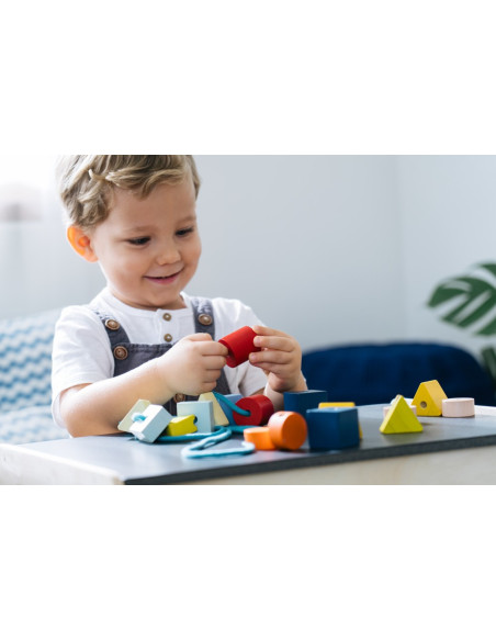 PlanToys Navlékací korálky