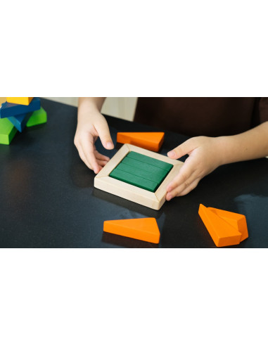 PlanToys Zlomkové kostky