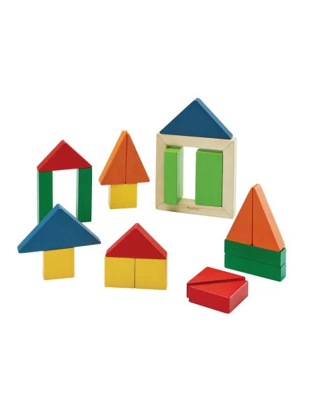 PlanToys Zlomkové kostky