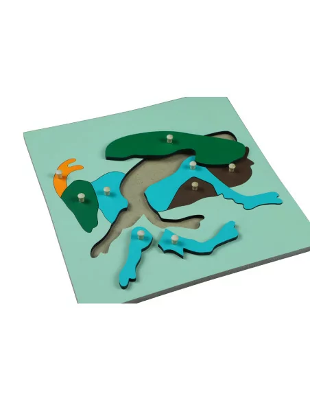 Moyo Montessori Puzzle - cvrček