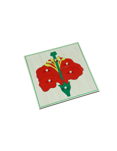 Montessori Puzzle - Kvetina