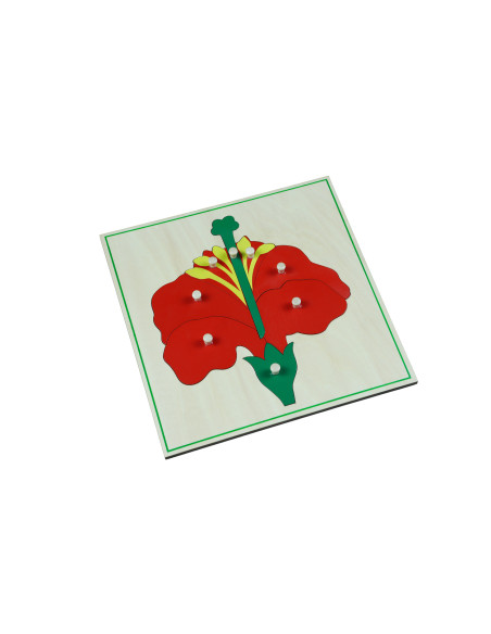 Montessori Puzzle - Kvetina