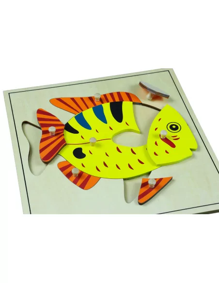 Moyo Montessori Puzzle - ryba