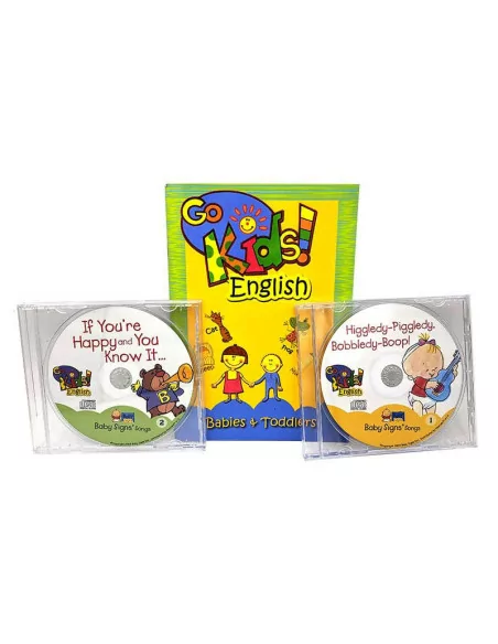 GoKids English Sada pro děti 6-36 měsíců