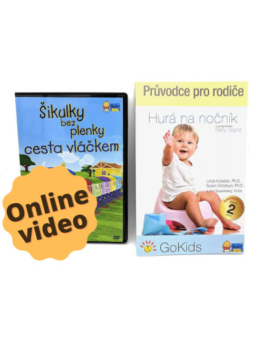 Baby Signs Sada Hurá na nočník - kniha a online videa