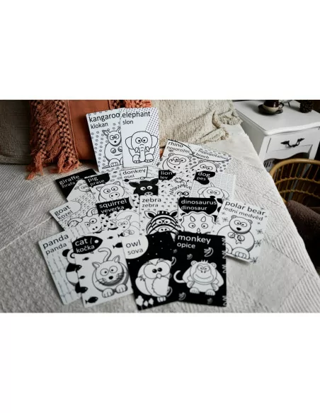 Kontrastní kartičky sada 1