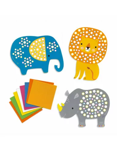 Djeco Výtvarné koláže - Džungle