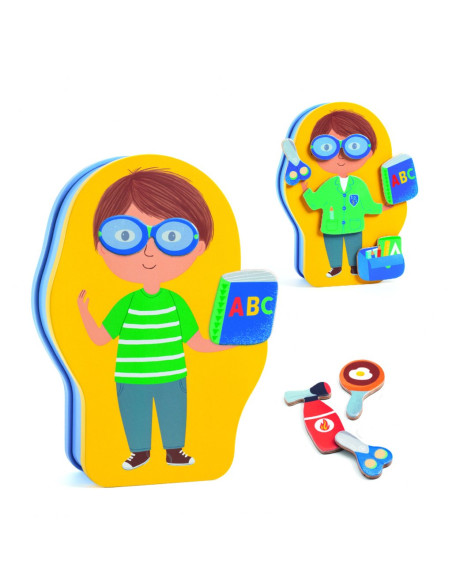 Djeco Magnetická hra povolání