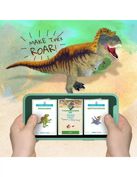 Safari Ltd. Figurka - Spinosaurus mládě s vejcem