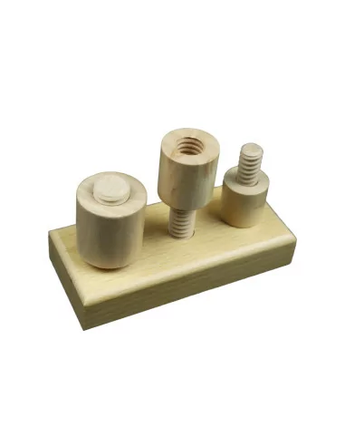 Moyo Montessori Dřevěné šrouby a matky