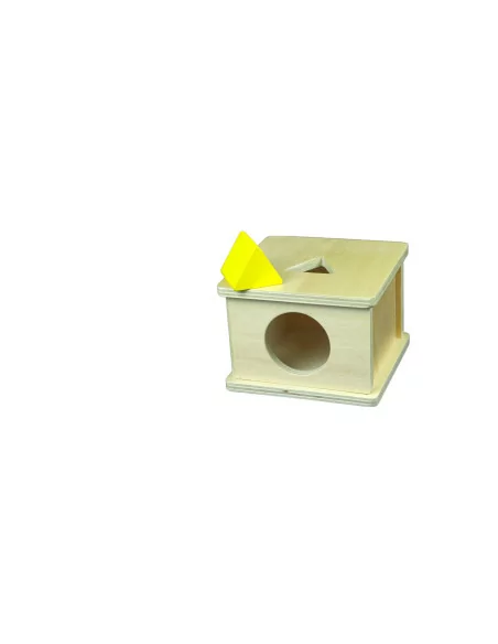 Moyo Montessori Box na vkládání trojbokého hranolu