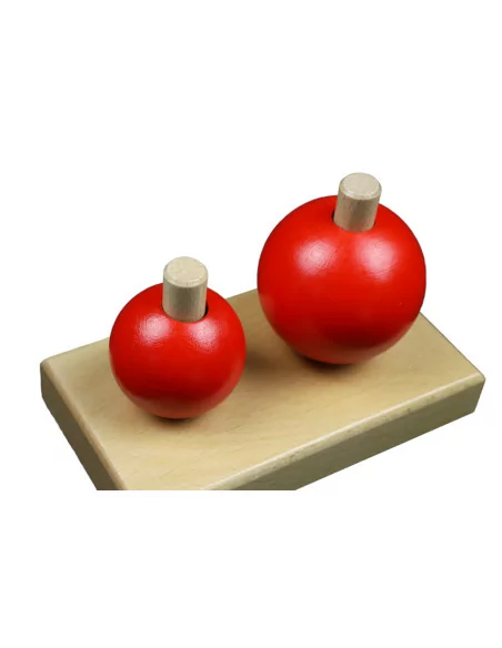 Moyo Montessori Dvě červené koule