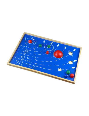 Moyo Montessori Puzzle - mapa - 9 planet