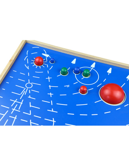 Moyo Montessori Puzzle - mapa - 9 planet