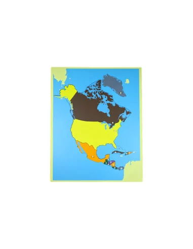 Moyo Montessori Puzzle - mapa Severní Amerika -...
