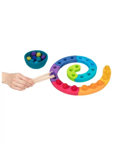 Goki Třídění vlněných míčků - Spirála