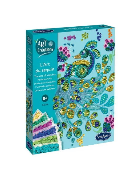 Sentosphere Barevné flitry - Páv