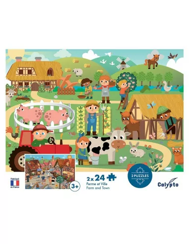 Sentosphere Puzzle - Na farmě a ve městě