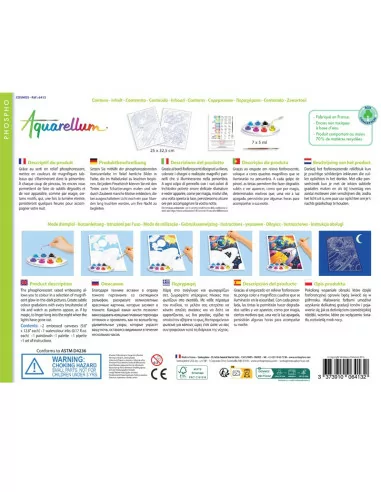 Sentosphere Akvarely svítící ve tmě - Vesmír