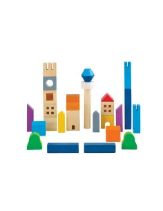 PlanToys Stavebnice - Ve městě