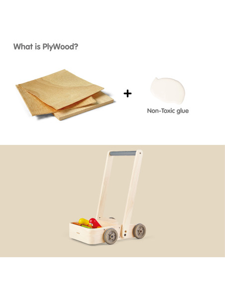 PlanToys Chodítko - Zpívající ptáčci