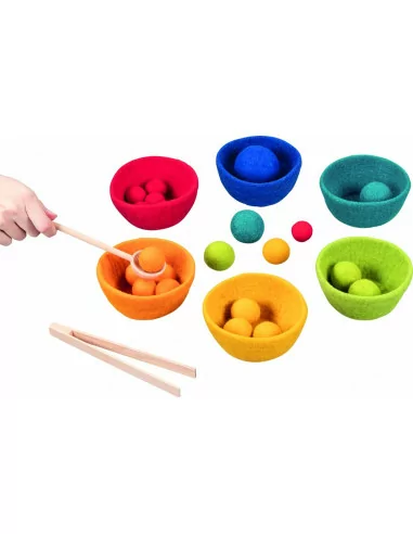 Goki Třídění - Vlněné míčky