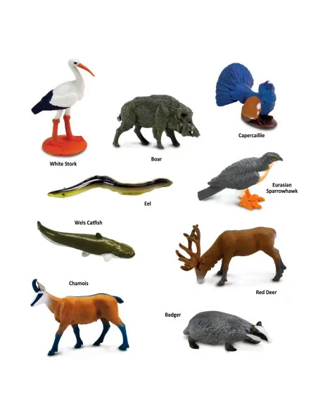 Safari Ltd. Tuba - Zvířata Evropa