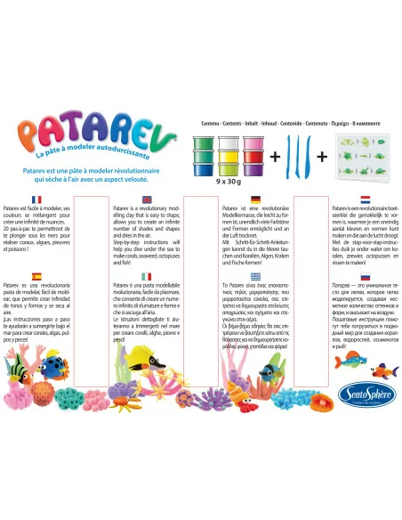 Sentosphere Modelína Patarev - Mořský svět