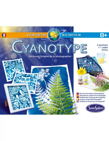 Sentosphere Kyanotypie - vyvolávání obrázků