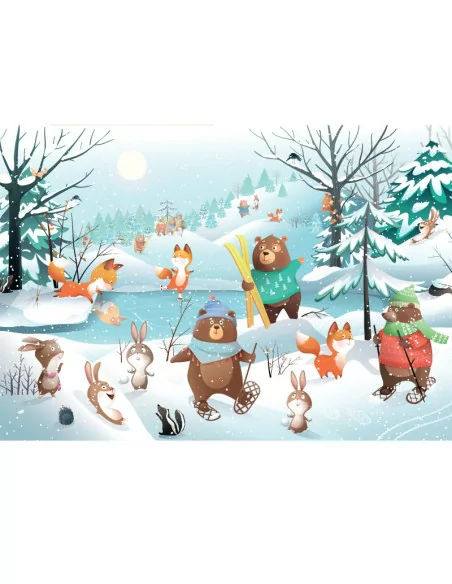 Sentosphere Puzzle - Na sněhu