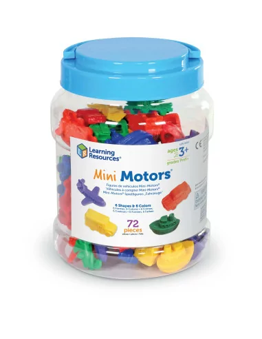 Learning Resources Mini dopravní prostředky, 72 ks