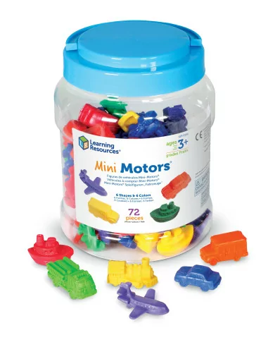 Learning Resources Mini dopravní prostředky, 72 ks