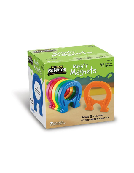 Learning Resources Silné magnety, 6 ks