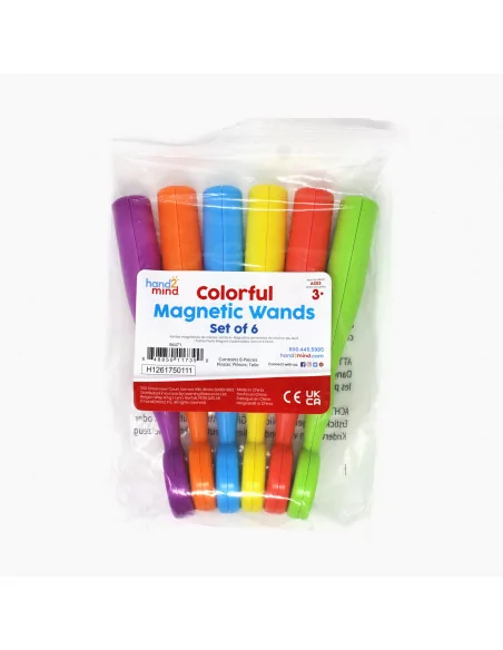 Learning Resources Barevné magnetické hůlky, 6 ks