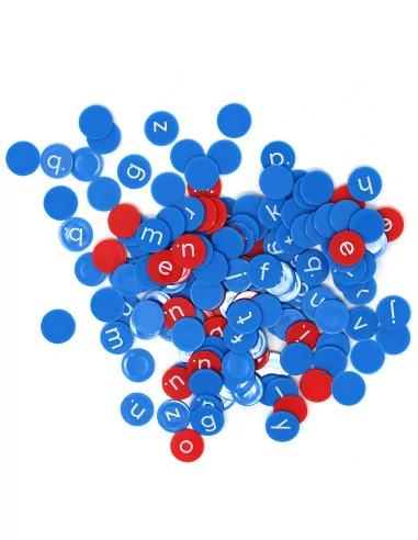 Learning Resources Žetony malá abeceda, 156 ks