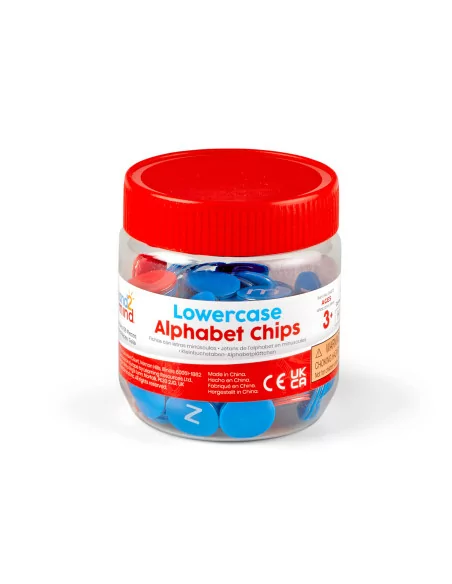 Learning Resources Žetony malá abeceda, 156 ks
