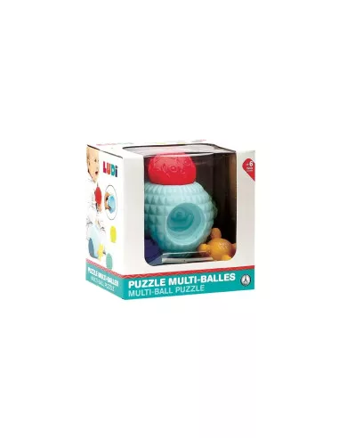 LUDI Senzorické puzzle míčky