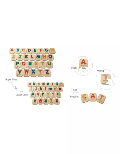 PlanToys Braillova abeceda A-Z