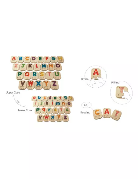PlanToys Braillova abeceda A-Z