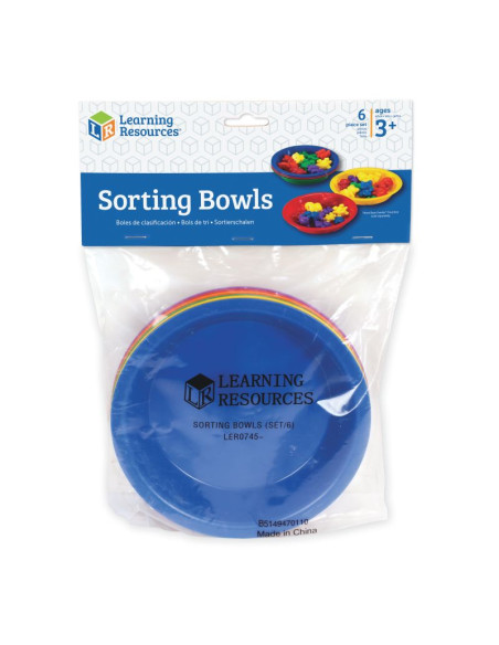 Learning Resources Třídící misky, 6 ks