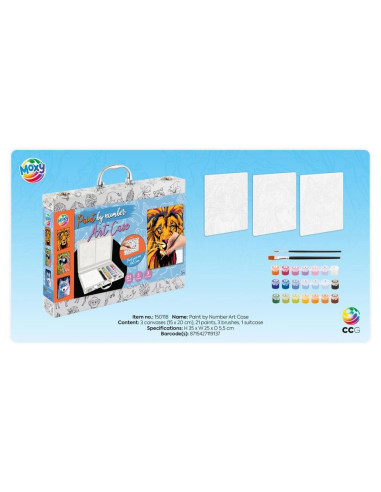 Grafix Malování podle čísel v kufříku