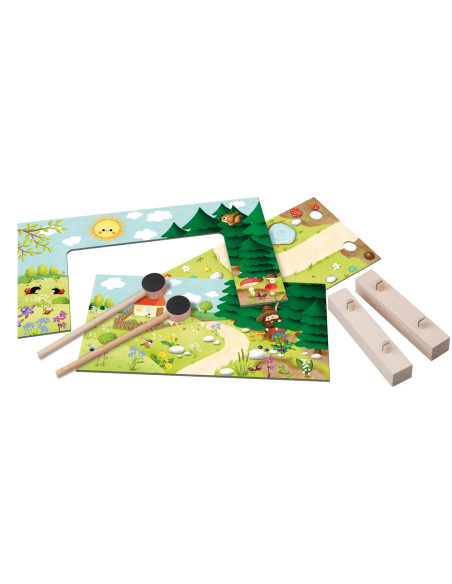 Detoa Magnetické divadlo - se zvířátky do pohádky