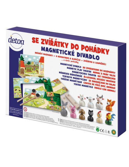 Detoa Magnetické divadlo - se zvířátky do pohádky