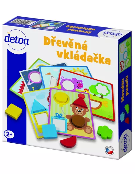 Detoa Dřevěná vkládačka