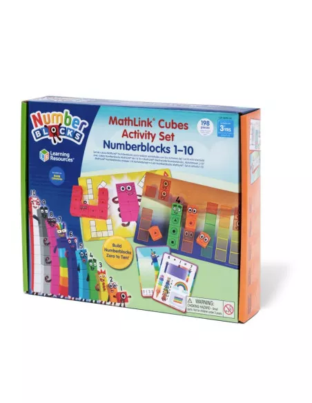 Learning Resources Matematické kostky 1-10, sada aktivit