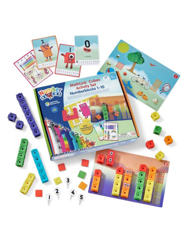 Learning Resources Matematické kostky 1-10, sada aktivit