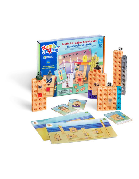 Learning Resources Matematické kostky 21-30, sada aktivit