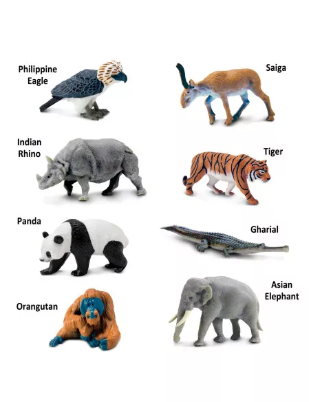 Safari Ltd. Tuba - Asijská zvířata